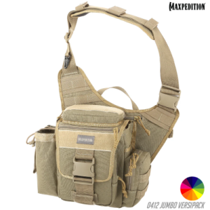 Тактическая сумка MAXPEDITION Jumbo Versipack 7,4L, Khaki, 0412K Тактическая сумка MAXPEDITION Jumbo Versipack 7,4L, Khaki, 0412K
